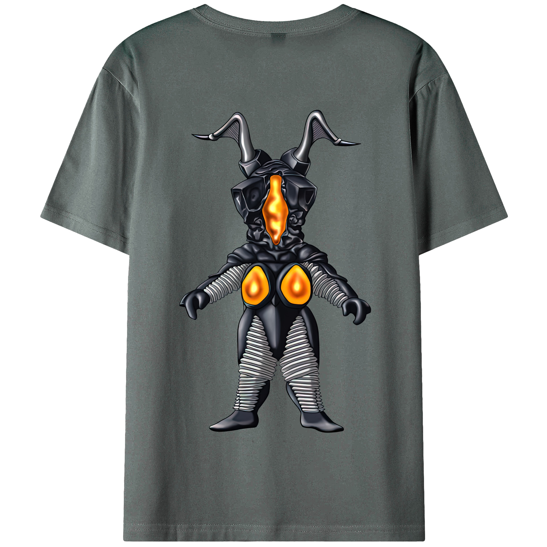（画像用） ウルトラマン Ultraman 綿100％半袖Tシャツ（背面プリント）
